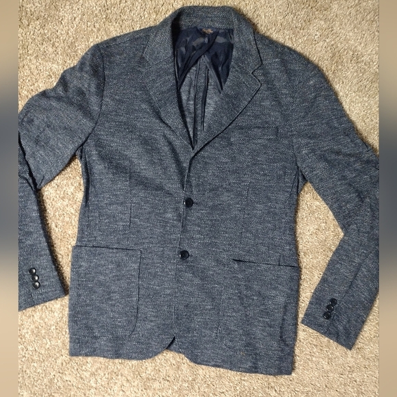 Good Man Brand Men's Sky Capitan Blue Blazer NWOT - Picture 8 of 11
